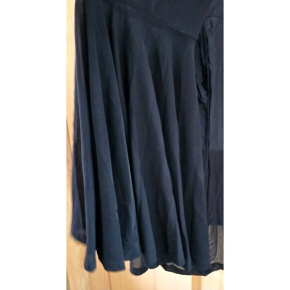 Sheer Black Torrid Bell Sleeve Top For Women goth whimsygoth y2k - Picture 3 of 8